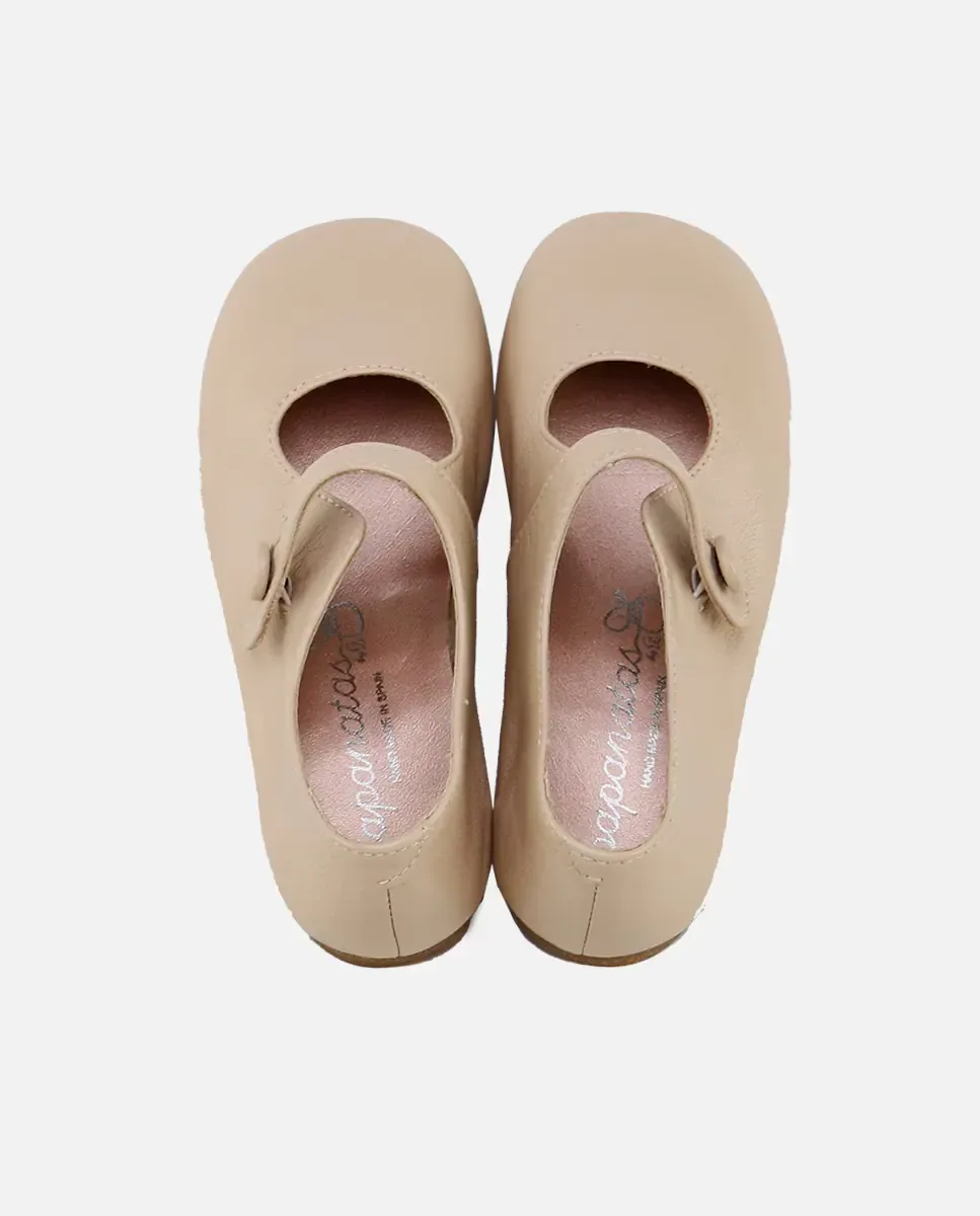 Детские мерседески из мягкой кожи Eli 1957, Camel — фото 4