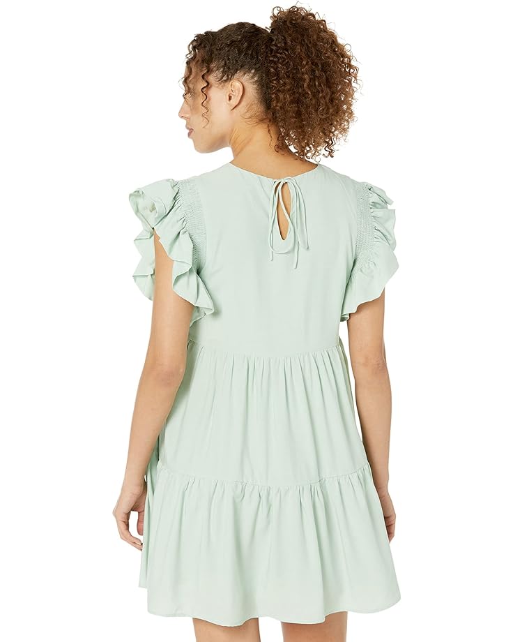 

Платье English Factory Ruffled Detail Mini Dress, цвет Sage