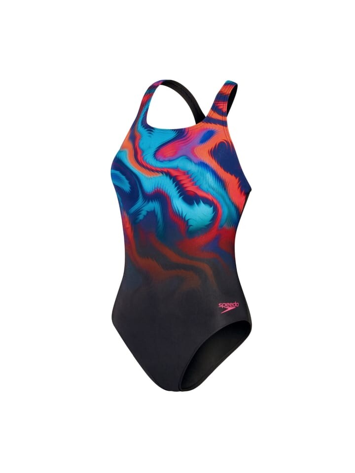 

Купальник Speedo ECO Digital Placement Badeanzug, красочный