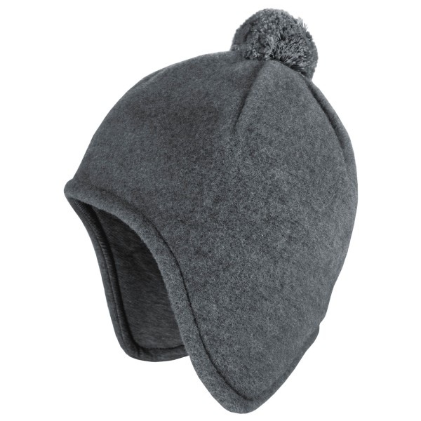 

Детская мини-шапочка с помпоном - шапочка Maximo, серый
