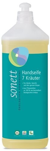 

Экологическое жидкое мыло с 7 травами Sonett 1л.