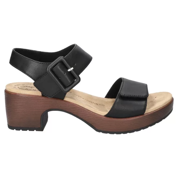 Женские противоскользящие босоножки Marva на каблуке Easy Street, цвет spring brown — фото 2