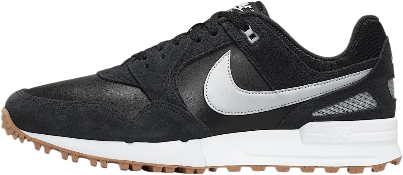 

Кроссовки Nike AIR Pegasus 89 G унисекс для взрослых со шнурками, Black/White/Gum Medium Brown/Wolf Grey