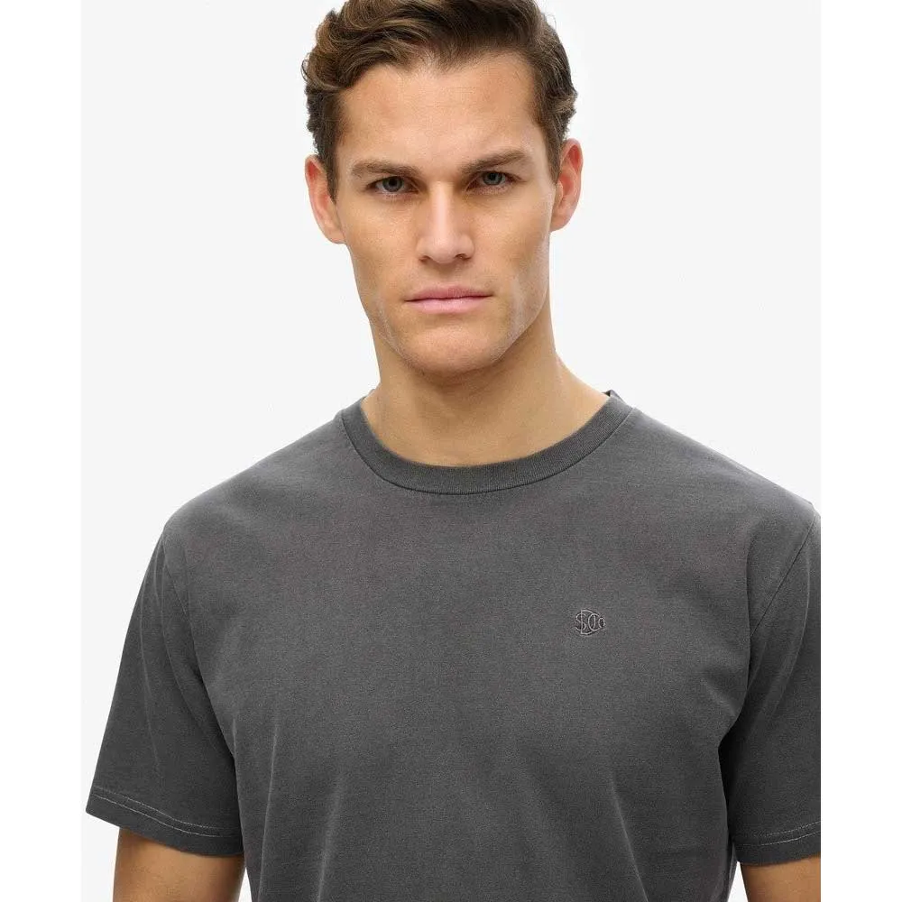 Футболка с коротким рукавом Superdry Essentials Relaxed Fit, серый — фото 4