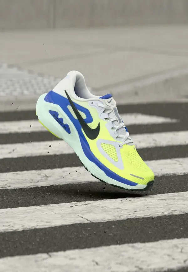 Кроссовки для бега по шоссе structure plus Nike Performance, White/Black Spruce/Volt Ice/Barely Green/Sapphire