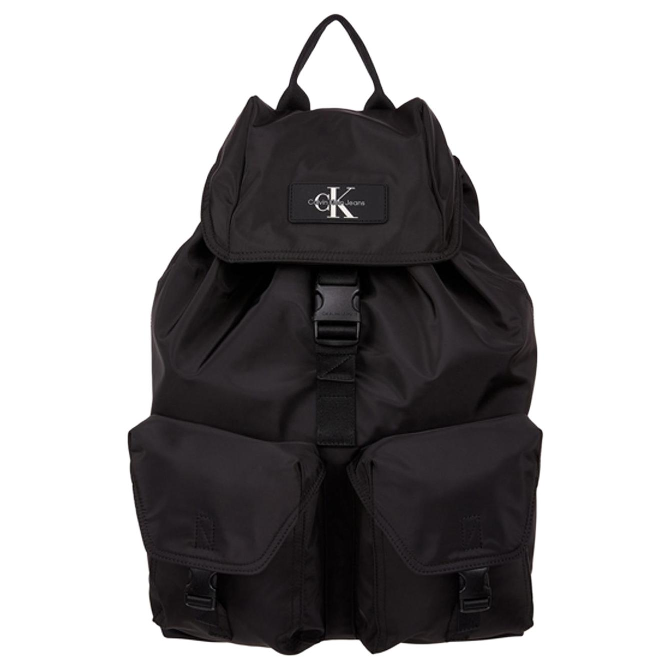 

Calvin Klein Полиэстеровый рюкзак обычный мужской черный