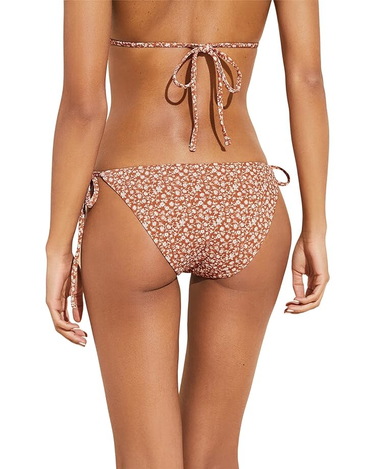 

Низ бикини Eberjey Garden Sadie Bikini Bottoms, цвет Redwood/Sand