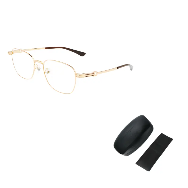 

Ferragamo Титановые квадратные очки унисекс, 717