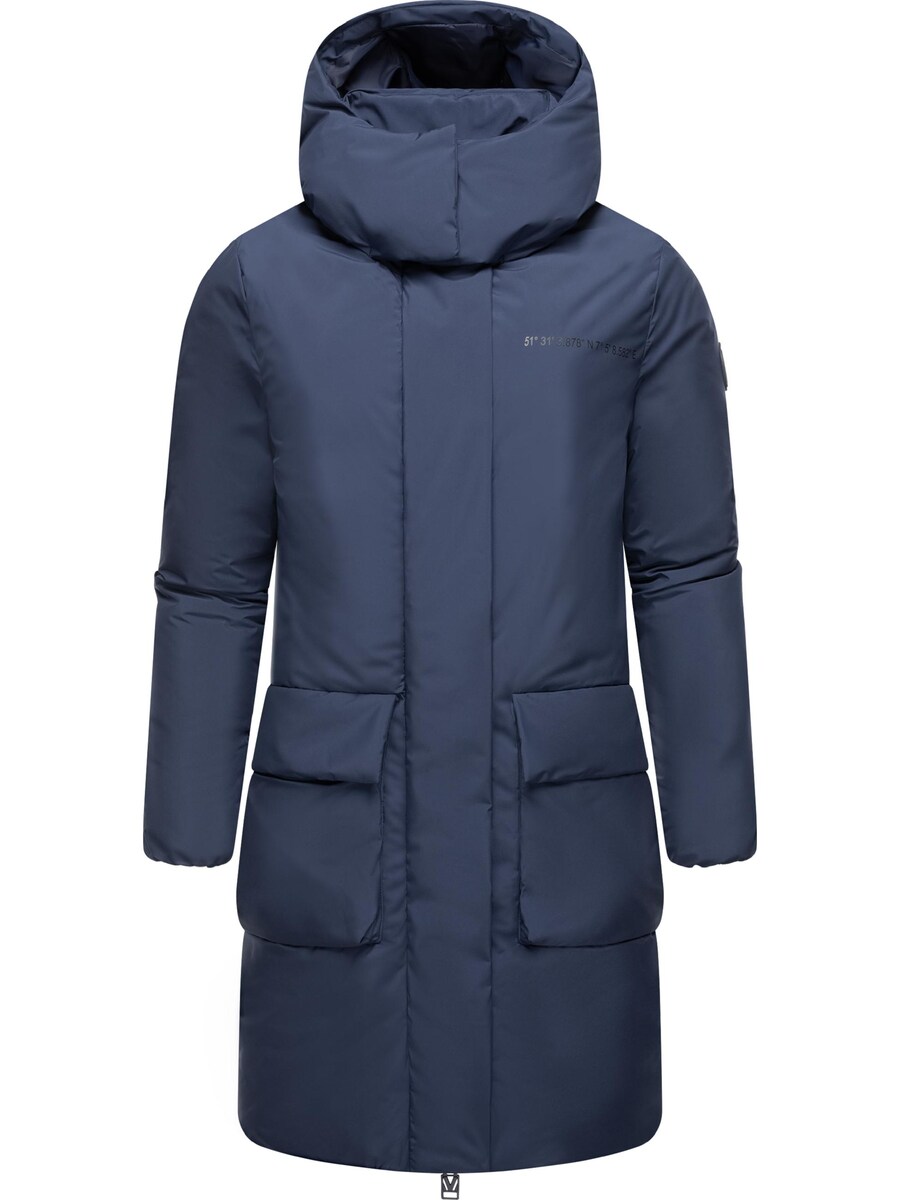 

Зимнее пальто MARIKOO Nanami 16, marine blue