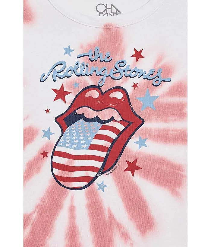 Футболка хлопковая Devin Chaser Kids, Americana Stones Tie-Dye — фото 3