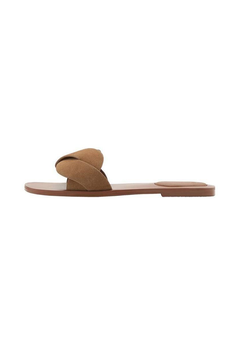 Мюли STRAPS Mango Kids, коричневый
