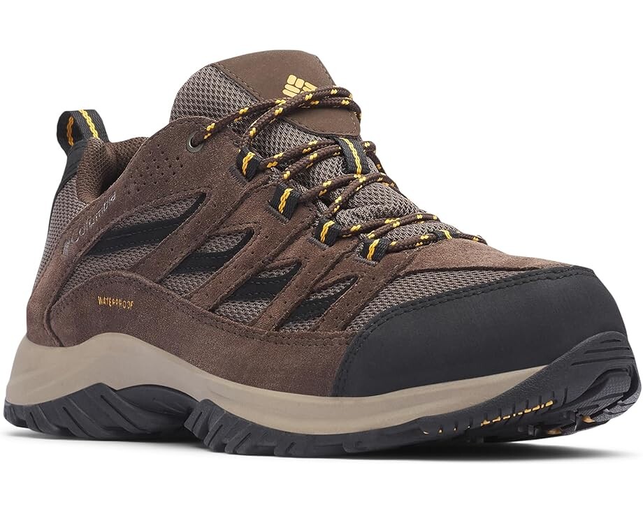 

Походная обувь Columbia Crestwood Waterproof, цвет Mud/Squash 1