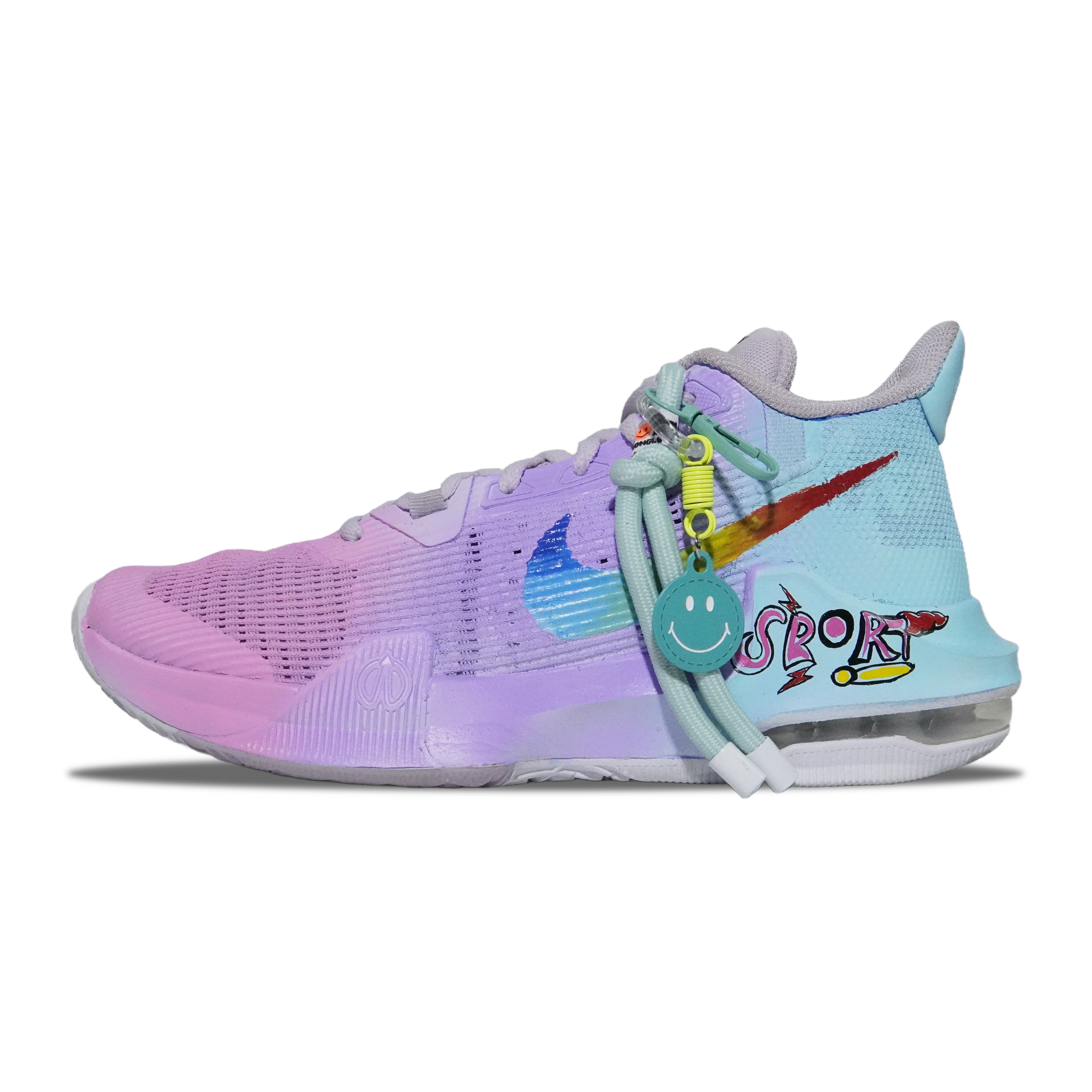 

Nike Баскетбольные кроссовки Air Max Impact 3 мужские низкие розовые