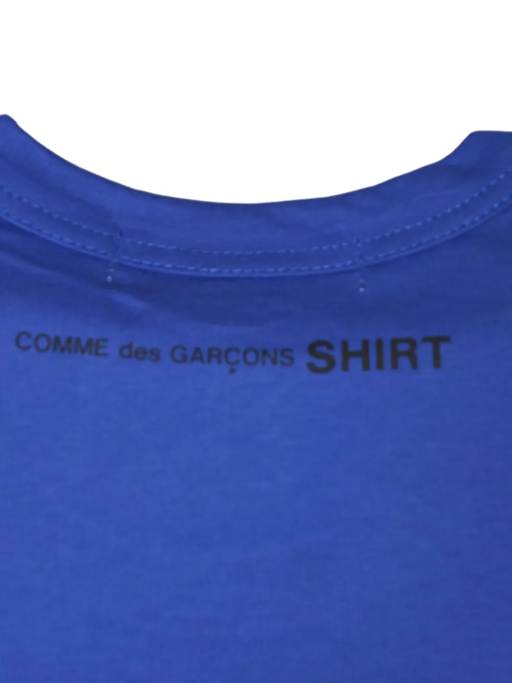 Футболка с круглым вырезом Comme Des Garcons, синий — фото 3