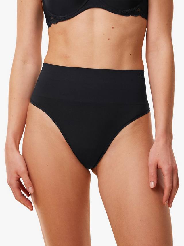 

Мягкий скульптурный бандо стринг бикини Triumph, Black