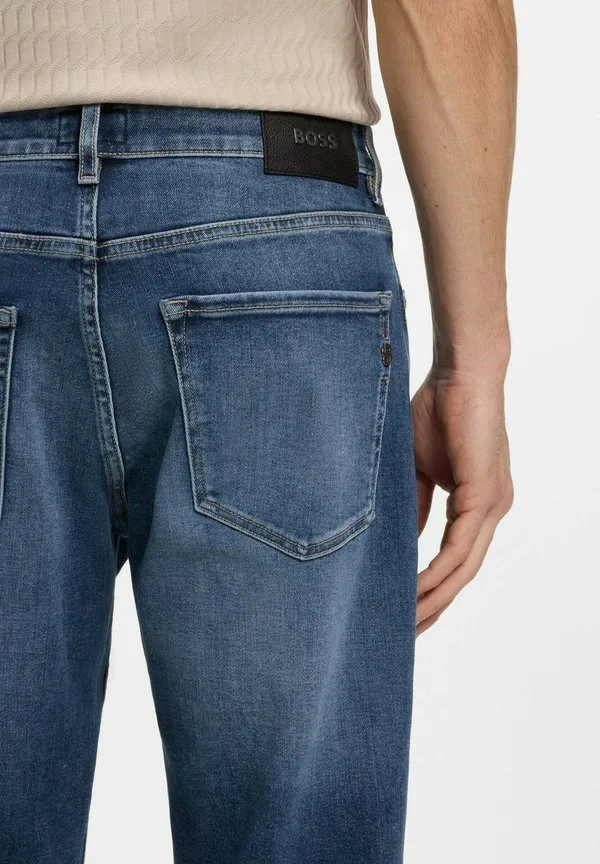 Джинсы cre.maine, зауженный крой Boss, Blue Denim — фото 4