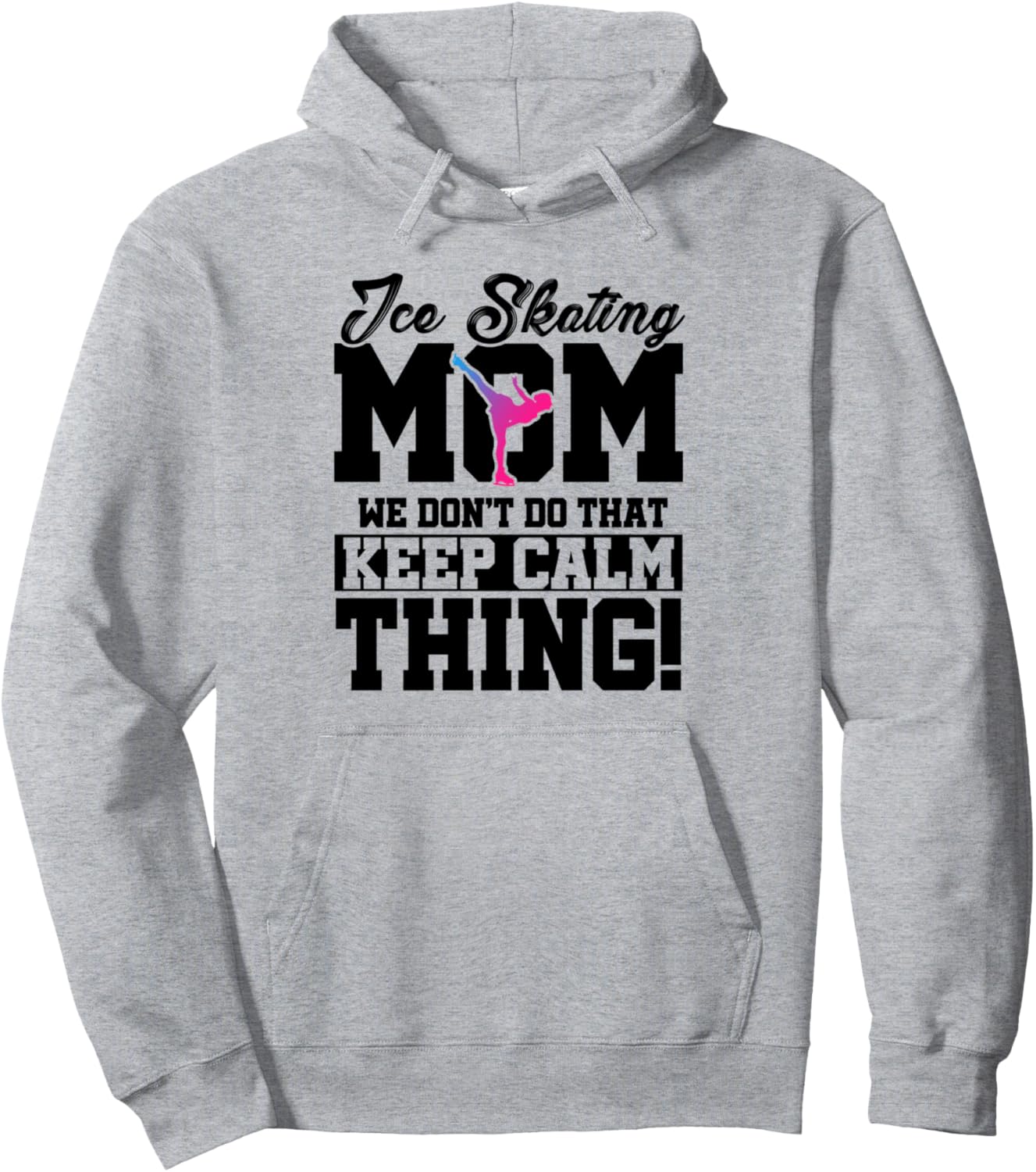 

Худи для фигуристок Ice Skating Gift Idea Ice Skater Figure Skating, серый