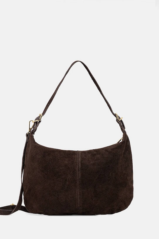 

Замшевая сумка Answear.LAB, коричневый
