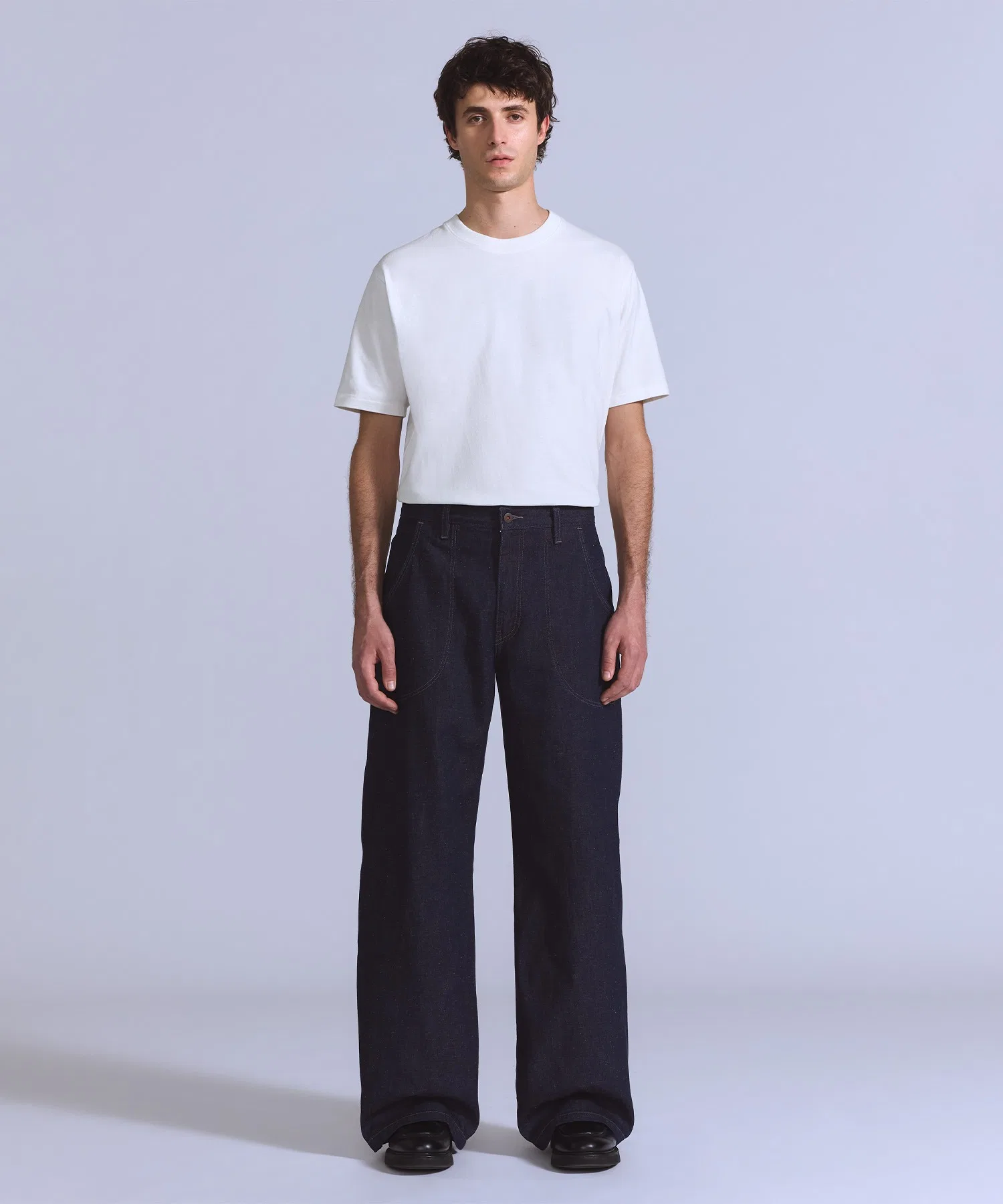 Джинсы Levi's BLUETAB™ NAVAL FLARE, темно-синие. — фото 2