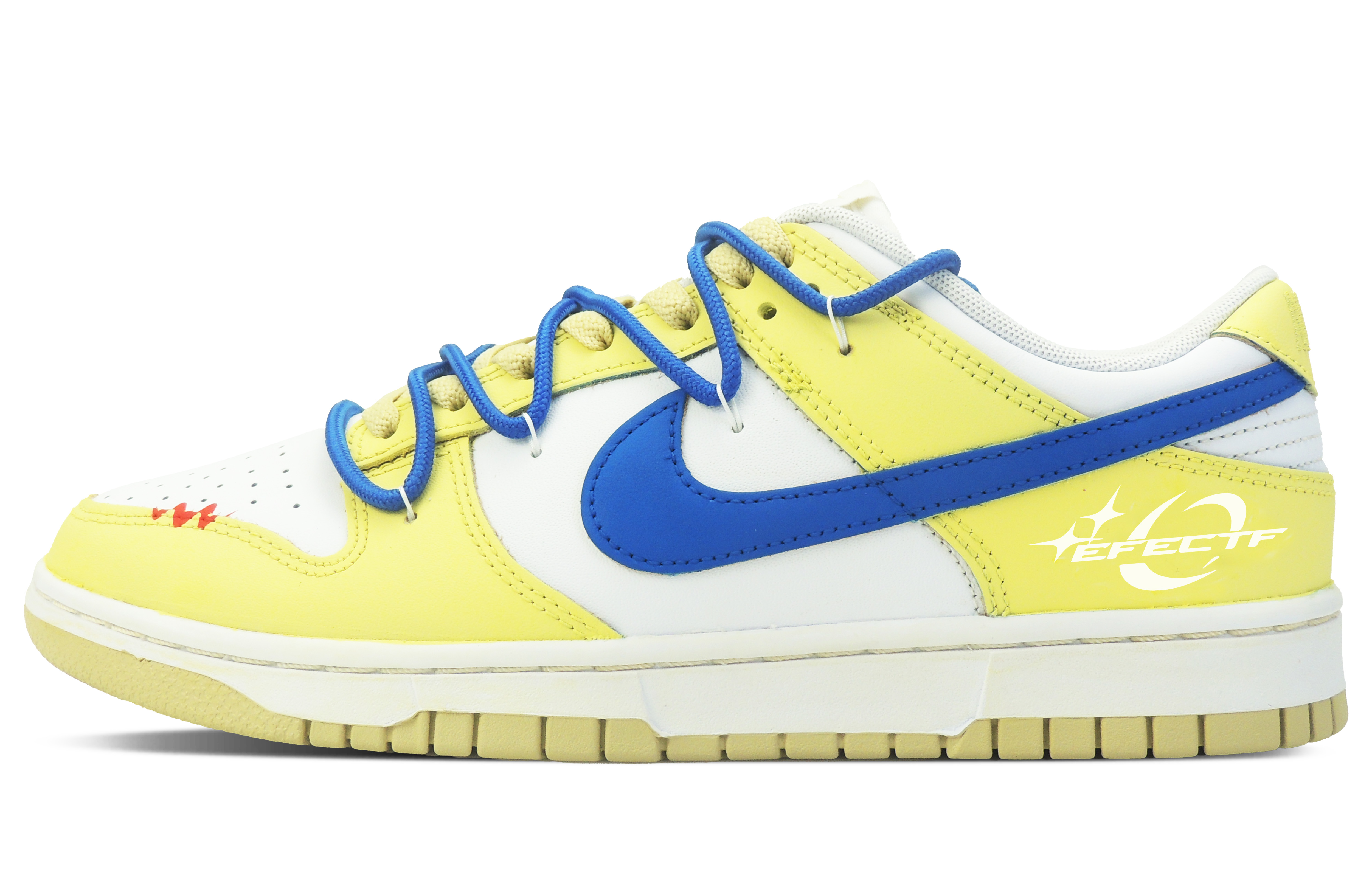 

Кроссовки Nike Dunk Skateboarding Shoes Men Low-top Canary, цвет Canary