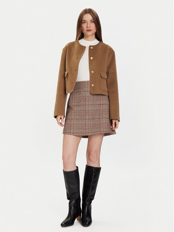 Демисезонная куртка regular fit WW0WW47446 Tommy Hilfiger, бежевый — фото 2