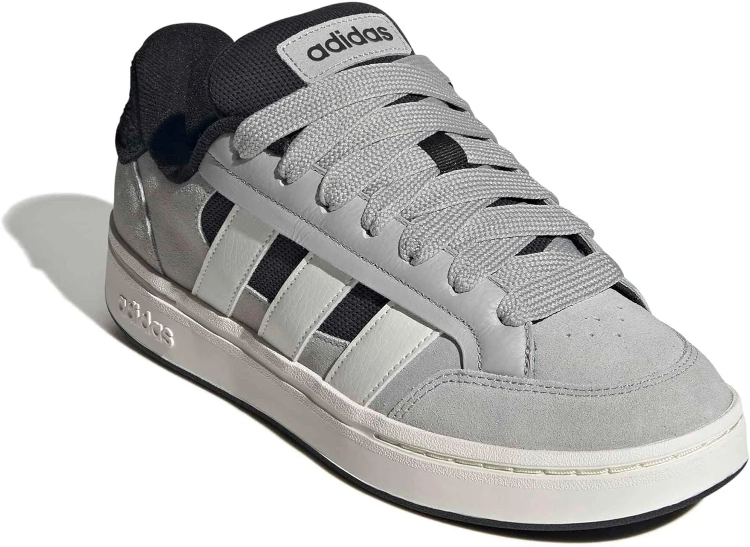 Кроссовки для тенниса Adidas Grand Court Alpha, Grey/White/Black — фото 4