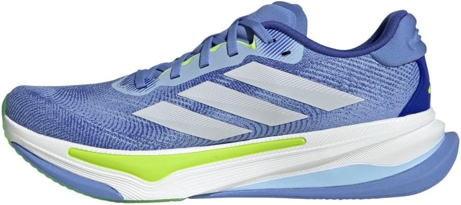 Мужские беговые кроссовки Adidas Supernova Prima 2, белый/синий — фото 3