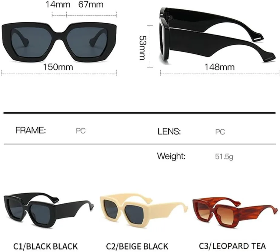 

Ретро солнцезащитные очки для женщин и мужчин, дорожные солнцезащитные очки, разноцветные женские очки с защитой от УФ-излучения UV400 для мужчин TVTBBVV, Tea