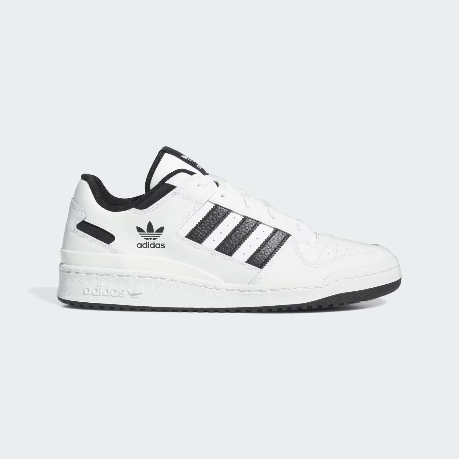 

Кроссовки Forum Low CL Adidas, цвет Core White/Core Black/Core White