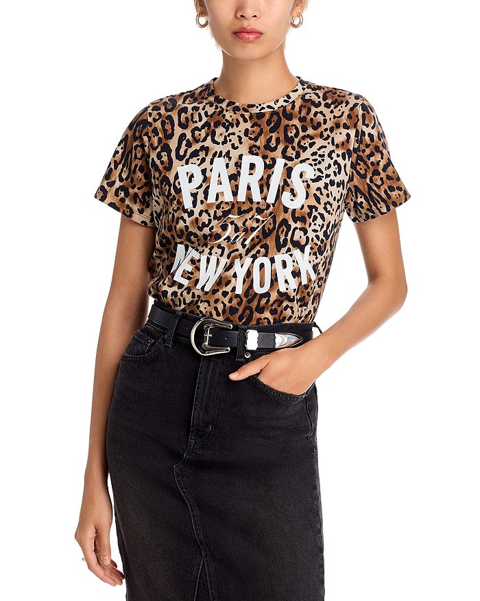

Футболка Leopard Paris NY Cinq à Sept, мультиколор