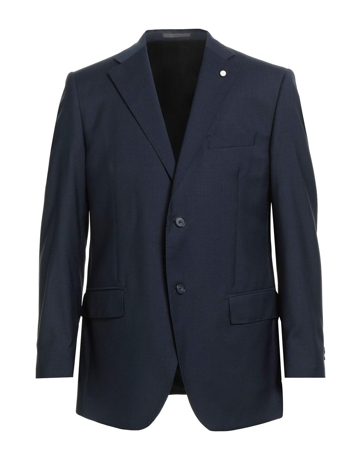 

Блейзер Luigi Bianchi Mantova, темно-синий