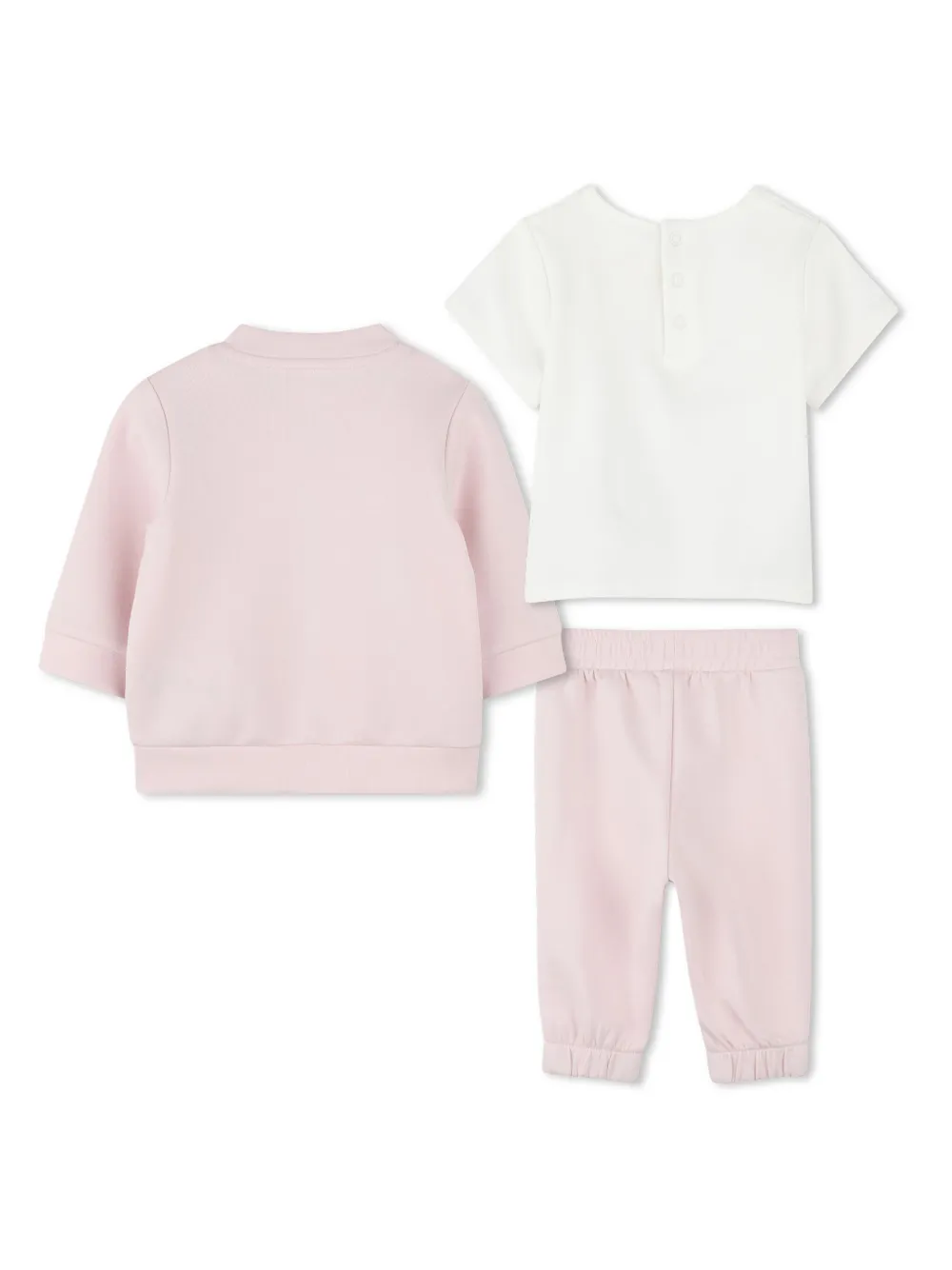Спортивный костюм с логотипом Michael Kors Kids, розовый — фото 2