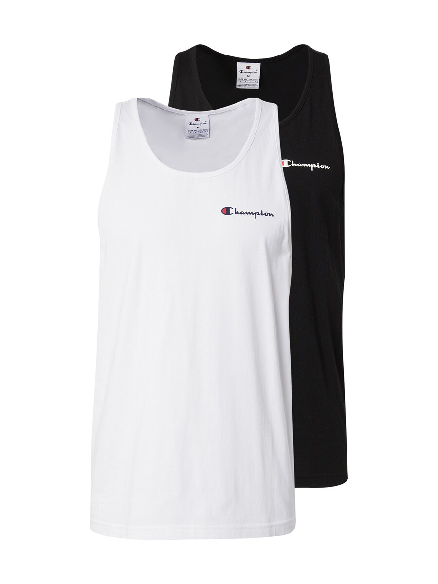 

Рубашка Champion Authentic Athletic Apparel, черный/белый