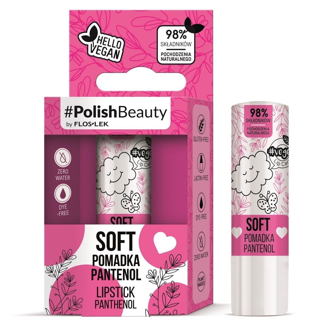 

Floslek, Lip Care, Защитная помада Vege с Пантенолом Софт, 1 шт Flos-Lek