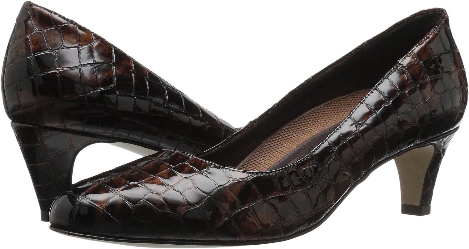 

Туфли Walking Cradles Joy, цвет Brown Patent Crocco