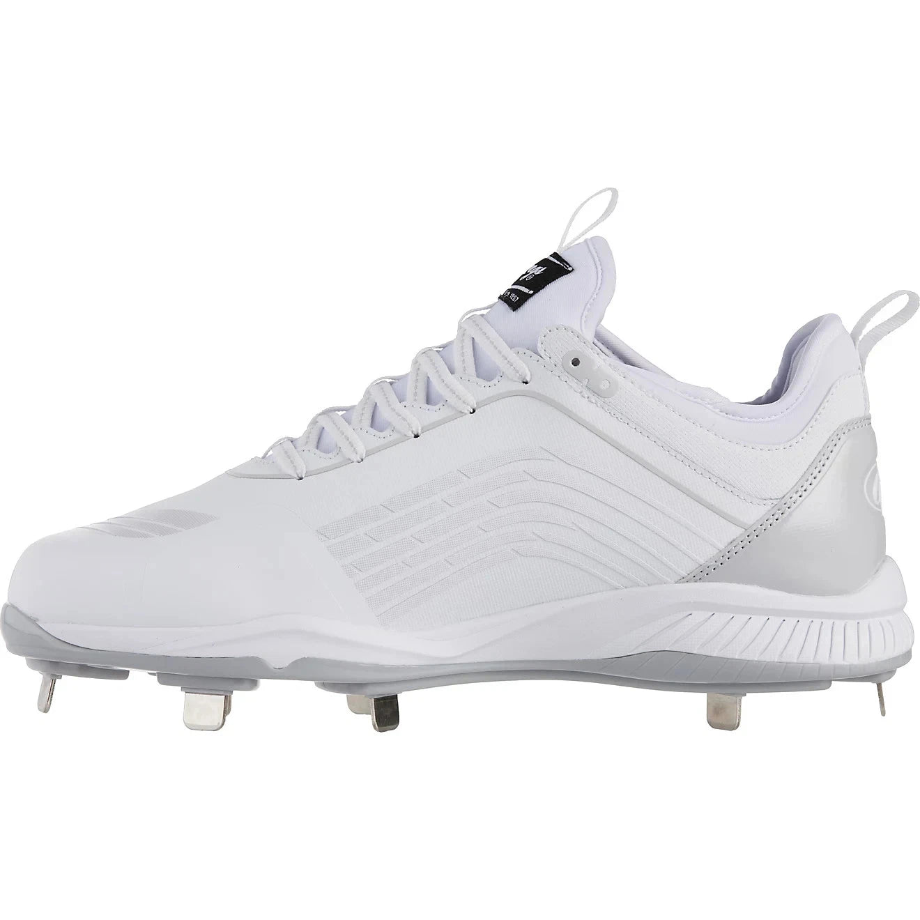 Бутсы для бейсбола Rawlings Bullpen 174930, белые, США, со шнуровкой, металл, GAL768 Rawlings, белый — фото 2