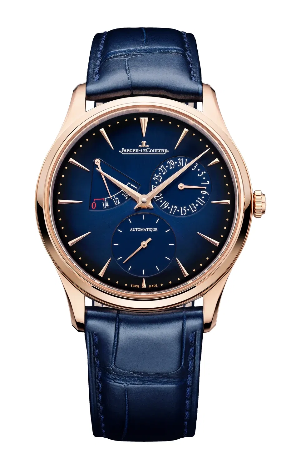 Мастер Ультра Тонкий с запасом хода - 137258J JAEGER-LECOULTRE, золотой