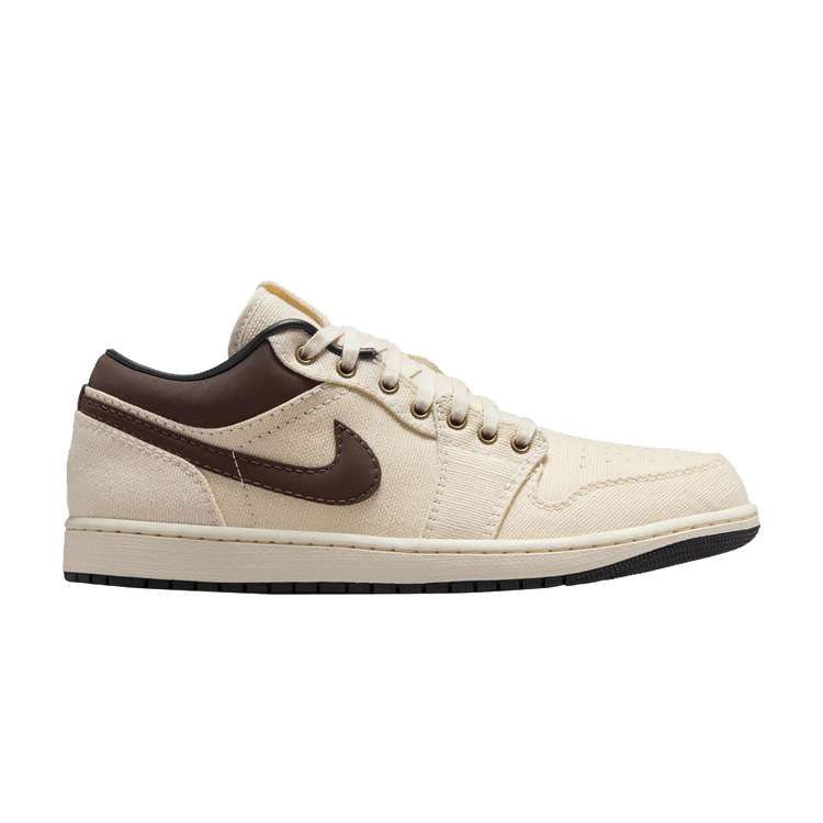 

Кроссовки Air Jordan 1 Low Premium 'Ivory Baroque Brown', кремовый