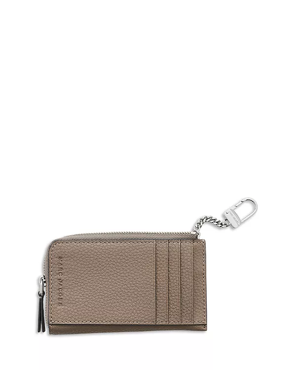 Кошелек Marc Jacobs из зернистой кожи, бежевый — фото 3