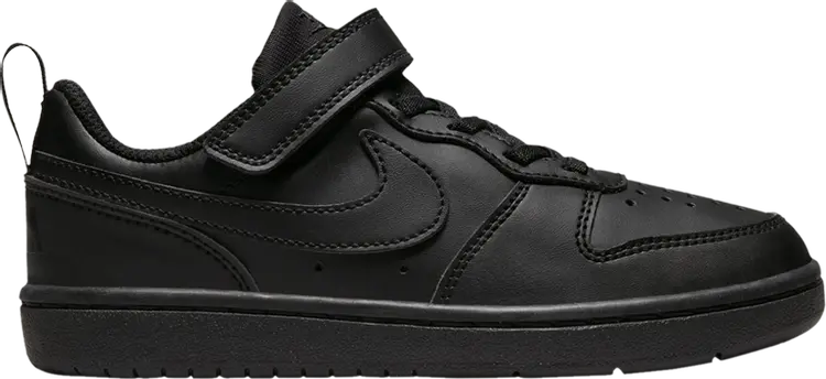 

Кроссовки Court Borough Low Recraft PS 'Triple Black', черный