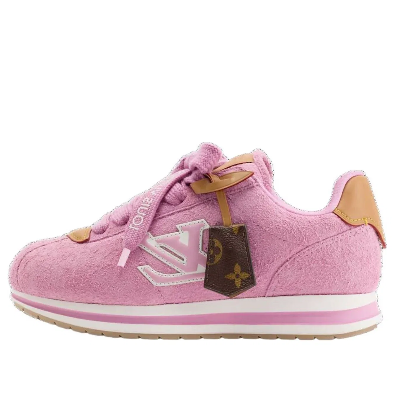 Кроссовки LOUIS VUITTON x J-hope 'LV Buttersoft Sneaker' 1AKDFC, розовый