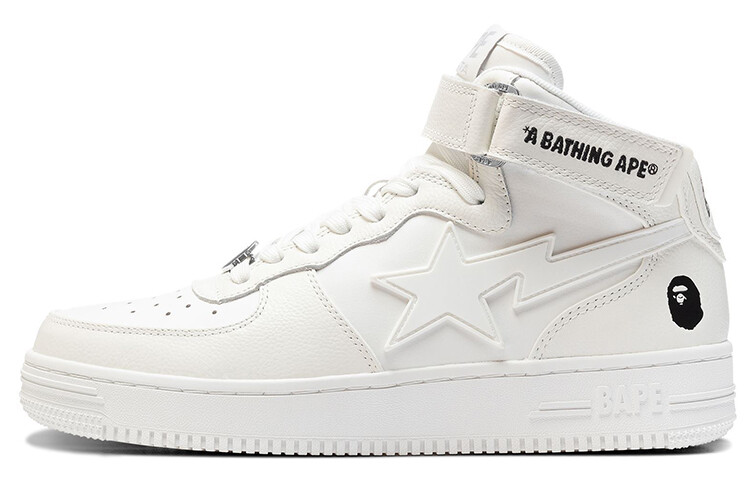 BAPE Bape Sta Mid Белый A Bathing Ape
