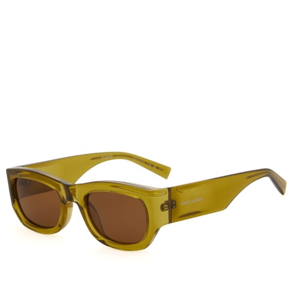 

Солнцезащитные очки Saint Laurent с надписью Saint Laurent Sunglasses, мультиколор