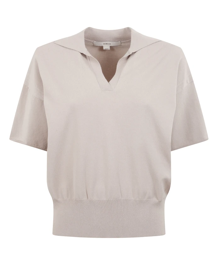 

Футболка-Поло с коротким рукавом Remain Birger Christensen, бежевый