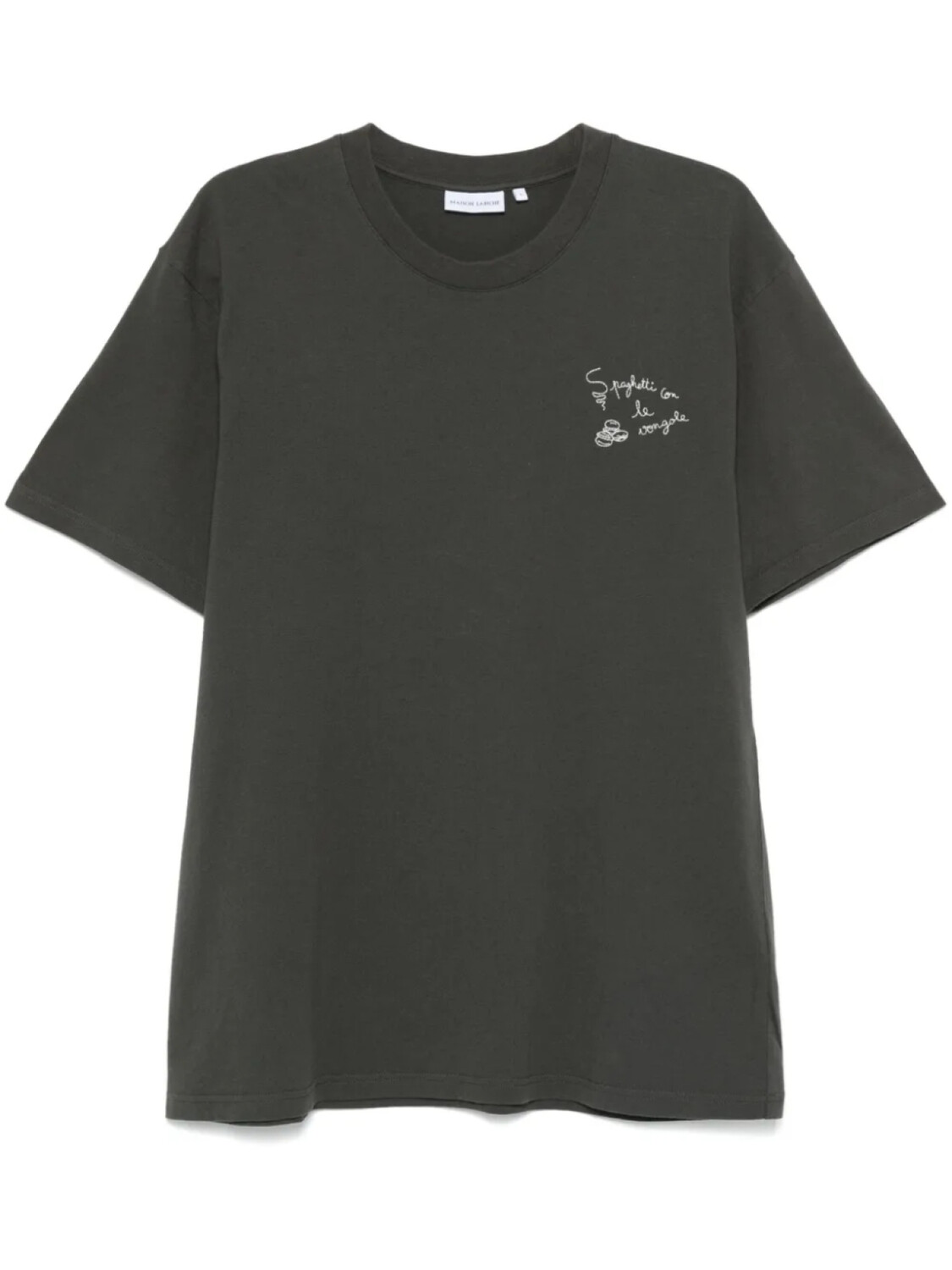 

Maison Labiche футболка Patureau Spaghetti, серый