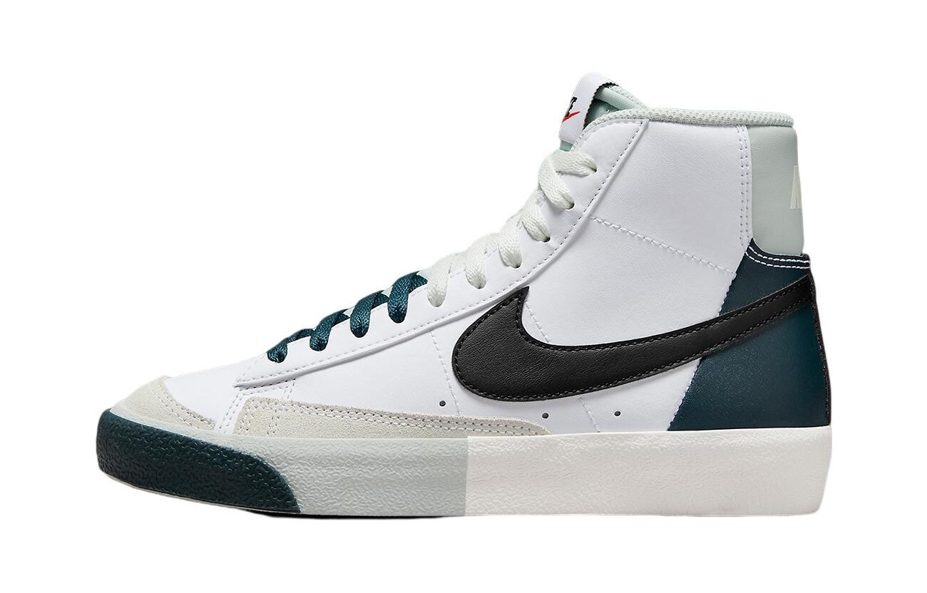 

Детские кроссовки для скейтбординга Nike Blazer Mid BP, White/Green/Black
