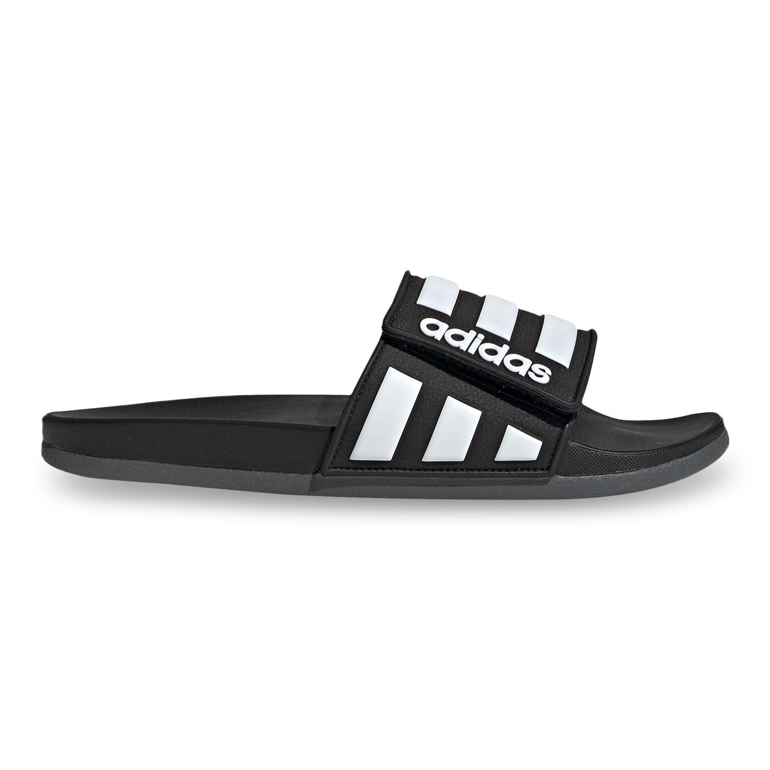 

Мужские шлепанцы Adidas Adilette Comfort с принтом, черный