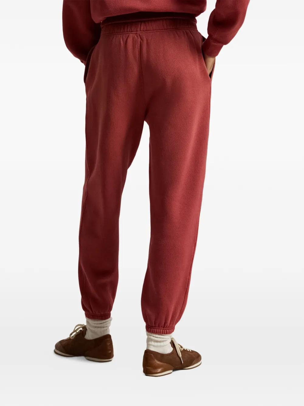 Спортивные брюки с кулиской Polo Ralph Lauren, красный — фото 4