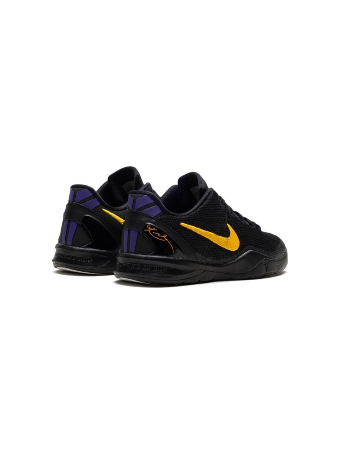 Кроссовки Nike Kids Kobe 8 Protro "Lakers Away", черный — фото 3