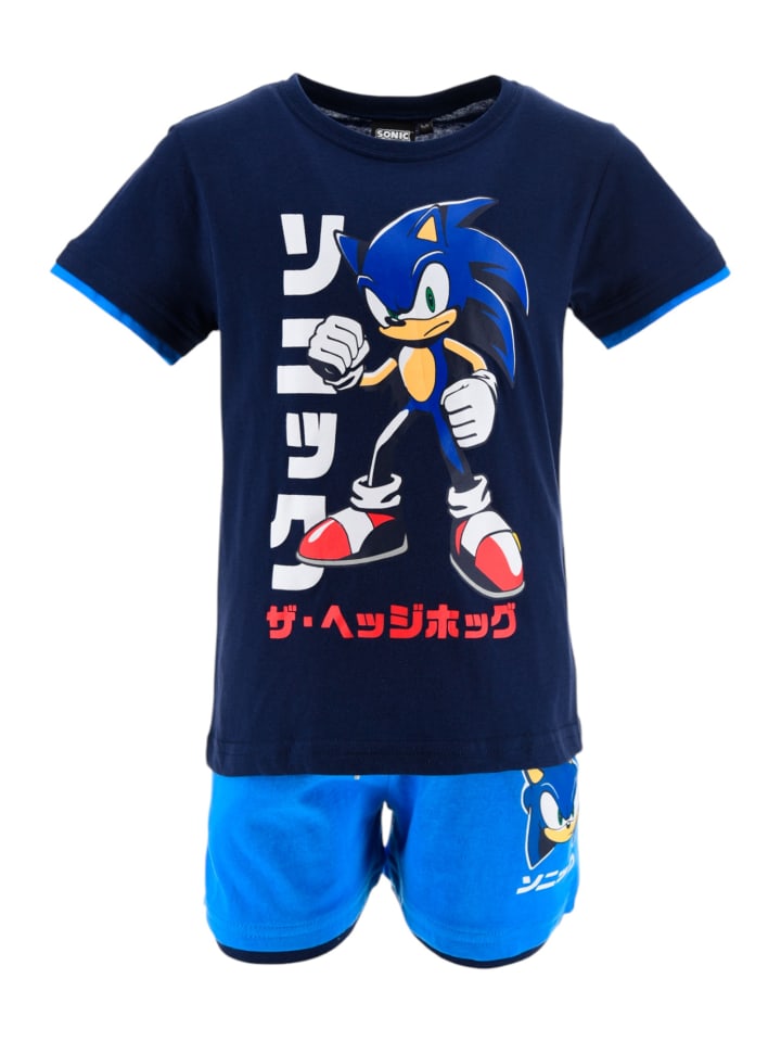 

Футболка Sonic, темно-синий